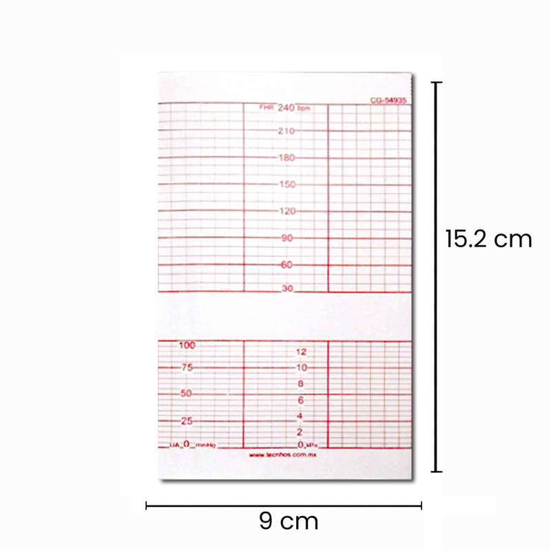 Lessa Papel de 152 MM x 90 MM