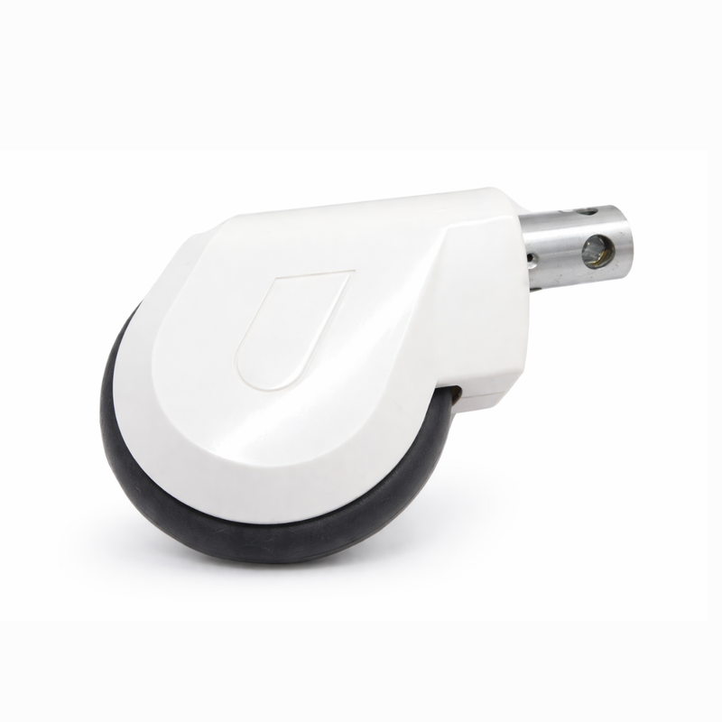 Rodaja Para Cama Con Rueda Termoplástica Conductiva (125 x 32 mm)