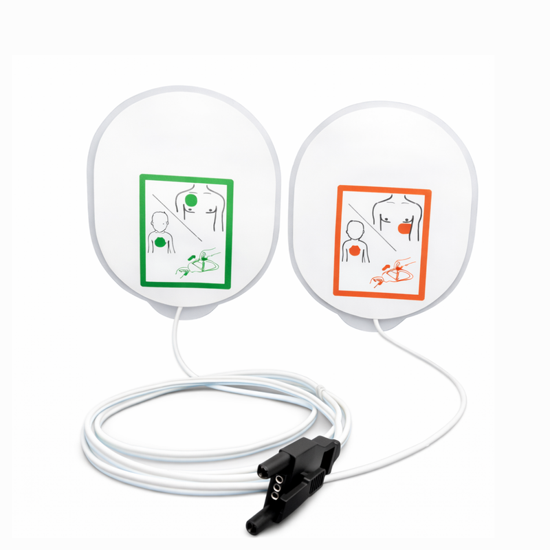 Lessa Parche Para Desfribilador Adulto - Pediatrico