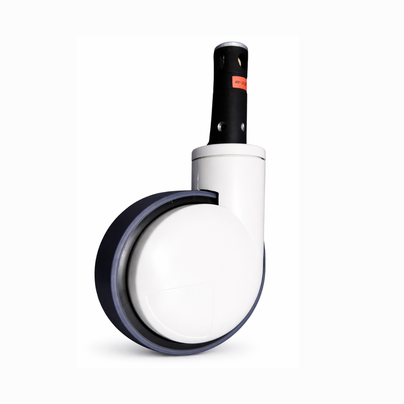 Rueda de 6" (150 mm) Con Freno Centralizado Total / Espigo 28 x 9 mm S45