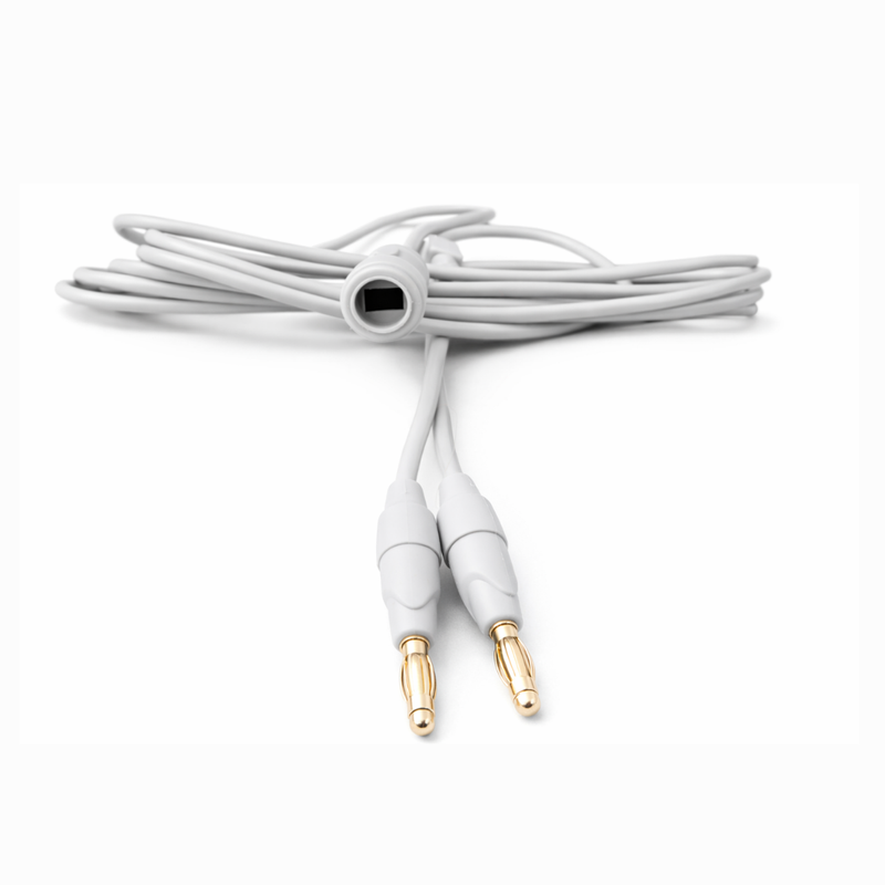 Medke Cable para Pinza Bipolar Con Entrada Europea 4 mm - Banana Plug