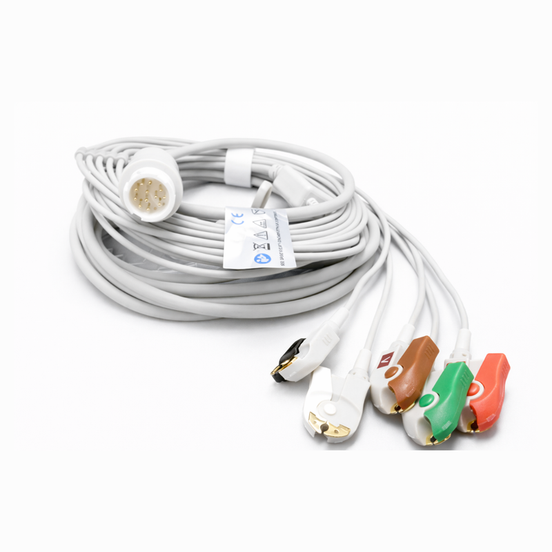 Cable Para ECG de 5 Derivaciones Pinza REF: 2585P