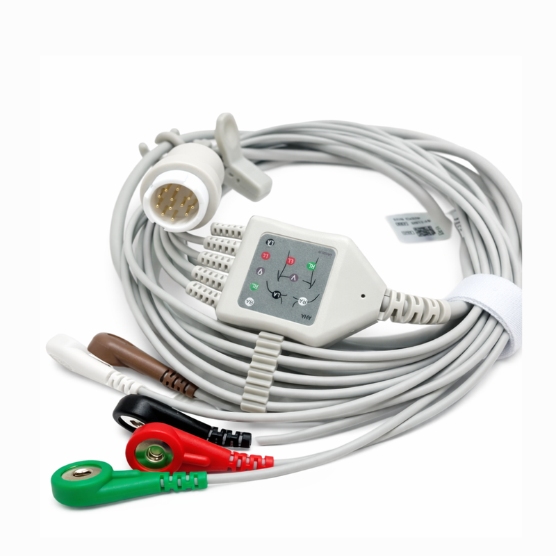 Cable ECG de 5 Derivaciones SNAP Conector 17 Pines G5124S