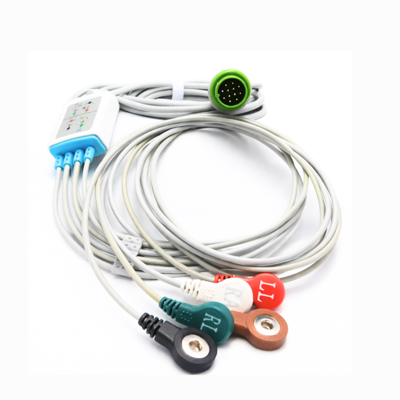 Cable Para ECG de 5 Derivaciones SNAP REF: 2557S