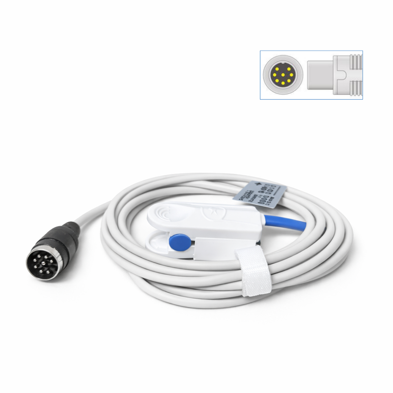 Sensor SPO2 Reusable Multisitio De 3 m CLIP REF: U410.07