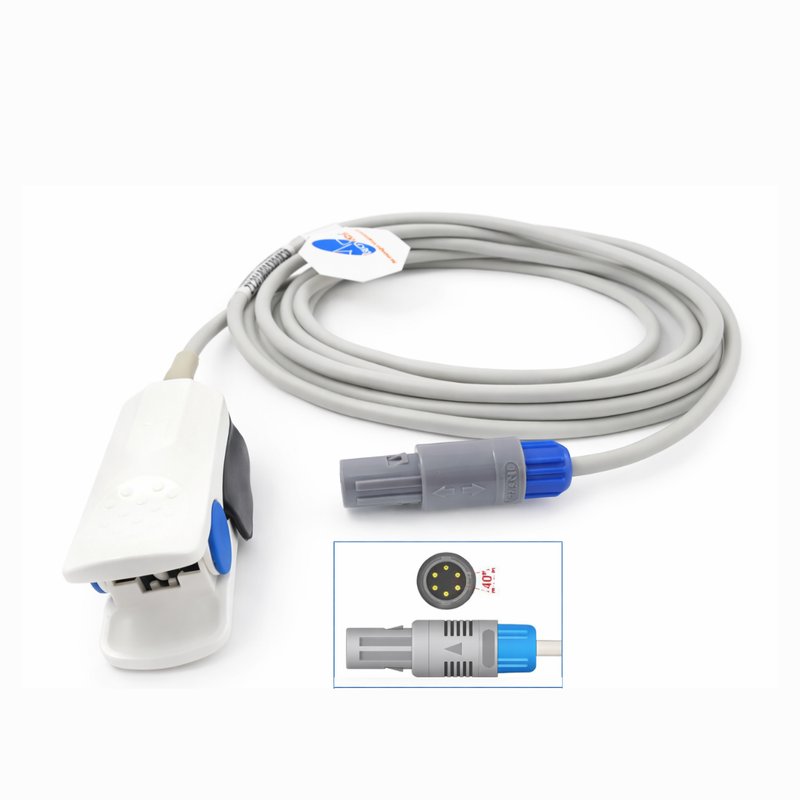 Sensor SPO2 Reutilizable Adulto Long 3M Clip REF: U410.29