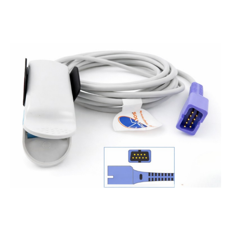 Sensor SPO2 Reusable Adulto Long de 3M Tipo CLIP REF: U410.01X