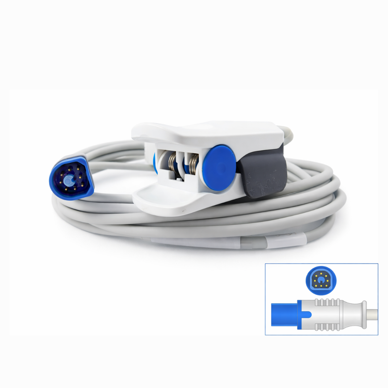 Sensor SPO2 Reutilizable Adulto Long 3M Clip REF: U410.91