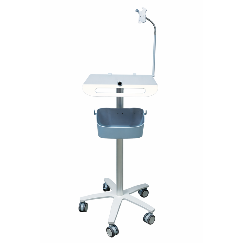 Carro Rodable Con Canastilla Para Monitor Mindray uMEC / iMEC / iPM